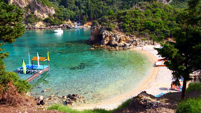 paleokastritsa beaches paleokastritsa beaches