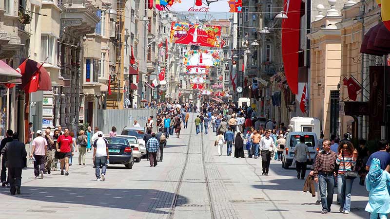 istiklal street istiklal street