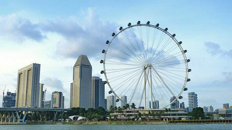 the-singapore-flyer چرخ فلک فلایر
