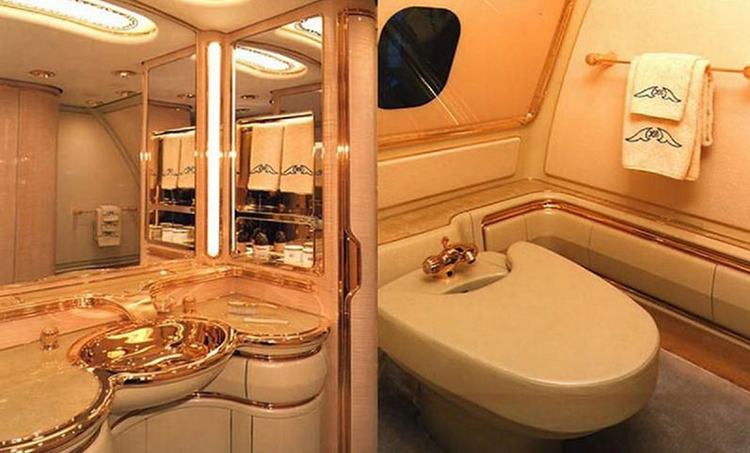 داخل بویینگ سفارشی 747-430 داخل بویینگ سفارشی 747-430