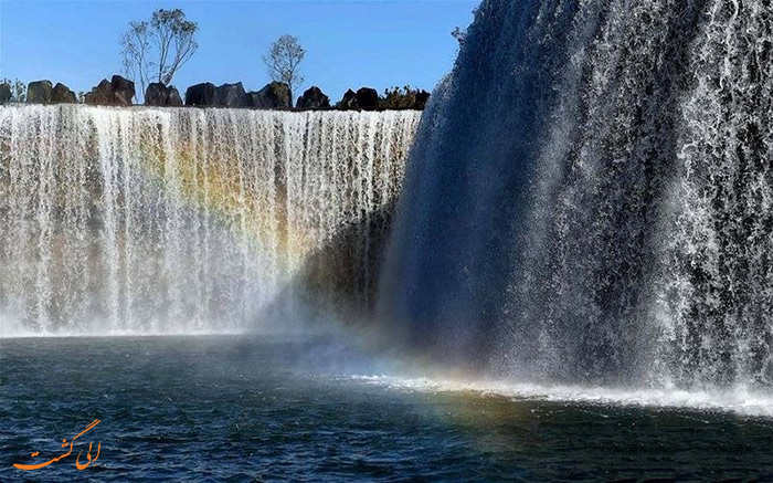 بزرگترین آبشار مصنوعی آسیا در چین بزرگترین آبشار مصنوعی آسیا در چین