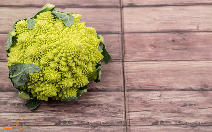 5. Romanesco میوه عجیب دنیا