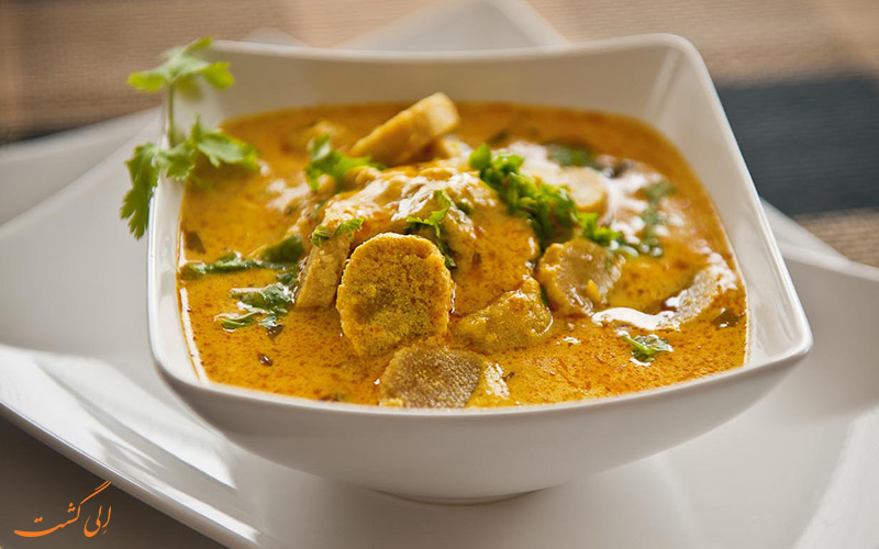 غذای Gatte ki Sabzi: غذای Gatte ki Sabzi: