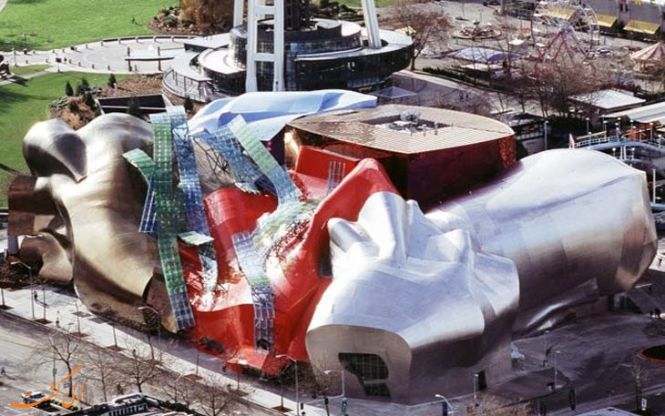 Museum of Pop Culture, Seattle, Washington زشت ترین ساختمان های دنیا
