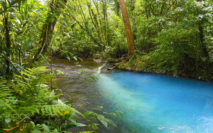 رودخانه ی Rio Celeste