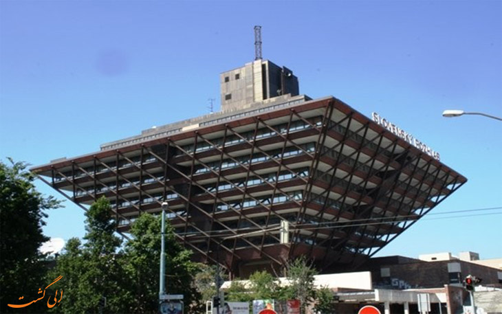 Slovak Radio Building, Bratislava, Slovakia زشت ترین ساختمان های دنیا