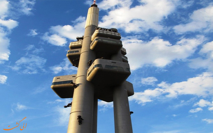 Zizkov Television Tower, Prague, Czech Republic زشت ترین ساختمان های دنیا