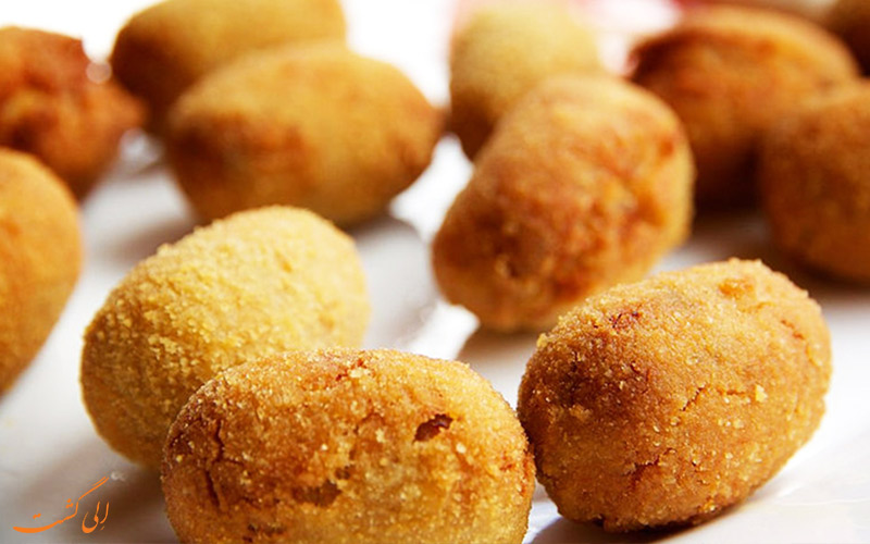 کروکتس croquetas- غذاهای معروف اسپانیا کروکتس croquetas- غذاهای معروف اسپانیا