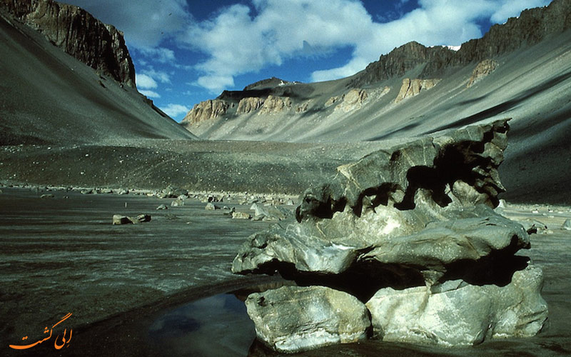 بیابان McMurdo Dry Valleys بیابان McMurdo Dry Valleys