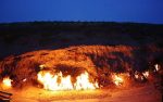 این کوه همیشه در آتش می سوزد!