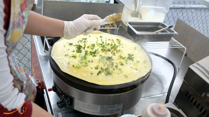 پنکیک بیجینگی (jianbing) پنکیک بیجینگی (jianbing)