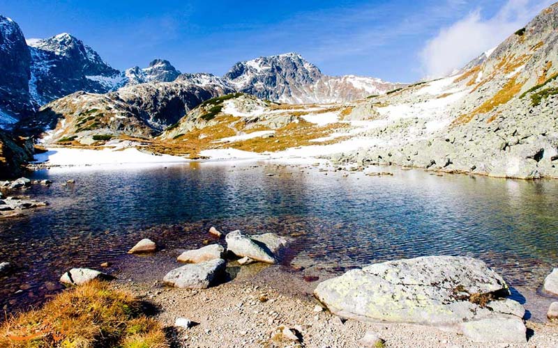 کوهستان تاترا در زمستان کوهستان تاترا در زمستان