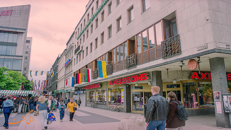 خیابان Drottninggatan خیابان Drottninggatan