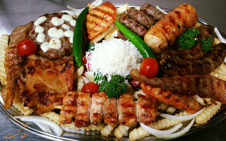 غذا در سفر به بلگراد غذا در سفر به بلگراد