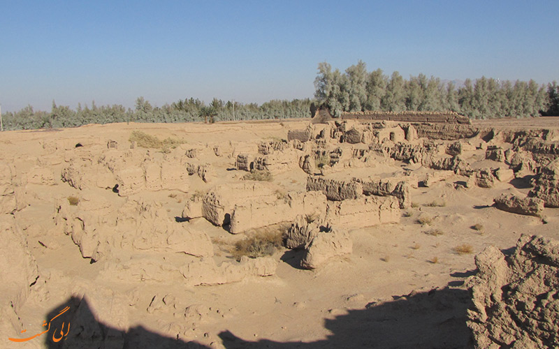 بقایای ارگ تاریخی بقایای ارگ تاریخی