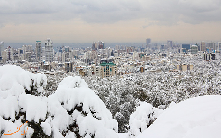 گردشگری تهران با بارش برف گردشگری تهران با بارش برف