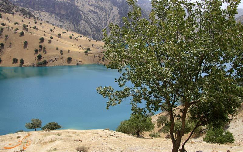 دریاچه ای در شهرکرد دریاچه ای در شهرکرد