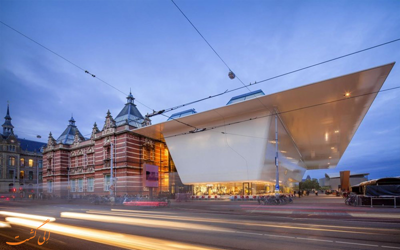 Hilton Amsterdam- eligasht.com روبروی هتل Hilton Amsterdam- eligasht.com روبروی هتل