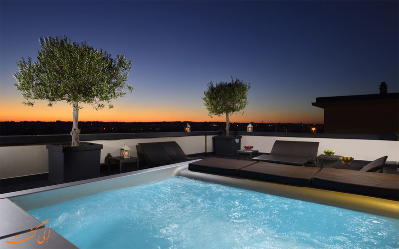 Hotel Pulitzer Roma- eligasht.com استخر Hotel Pulitzer Roma- eligasht.com استخر