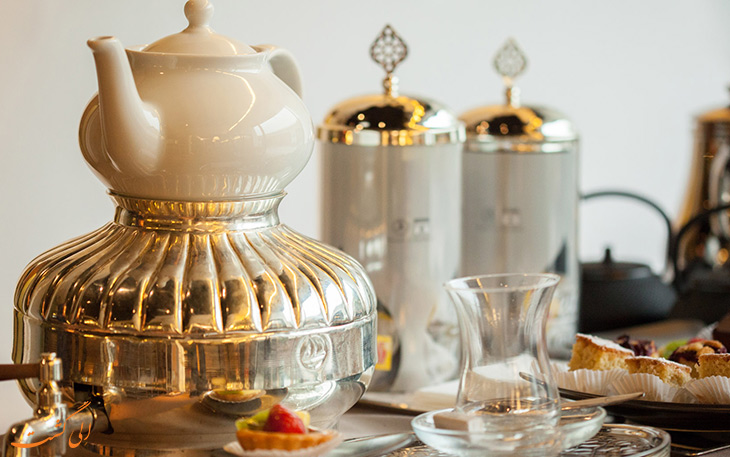 غذای ترکیش ایرلاین و سرویس چای غذای ترکیش ایرلاین و سرویس چای