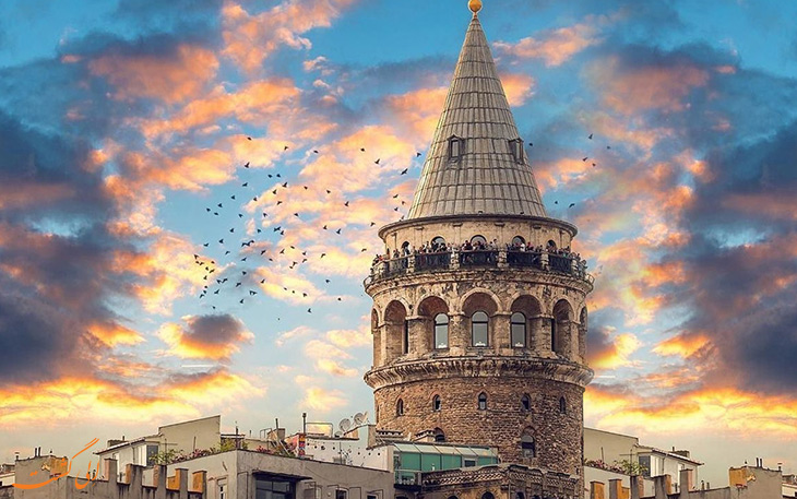 برج گالاتا در استانبول برج گالاتا در استانبول