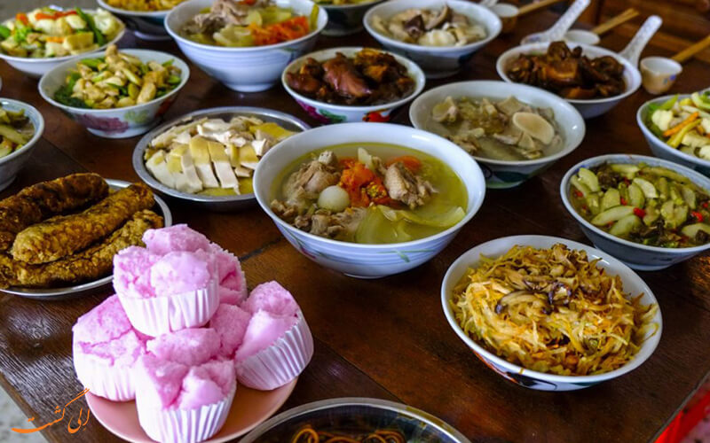 غذاهای خیابانی چینی غذاهای خیابانی چینی