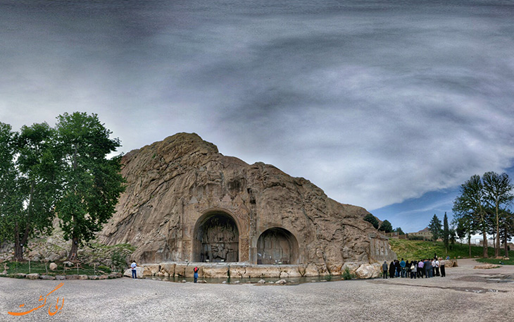 ماکت طاق بستان در شهر دبی ماکت طاق بستان در شهر دبی