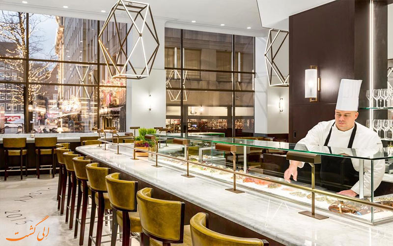 NH Collection Amsterdam Grand Hotel Krasnapolsky- eligasht.com فضای رستوران NH Collection Amsterdam Grand Hotel Krasnapolsky- eligasht.com فضای رستوران