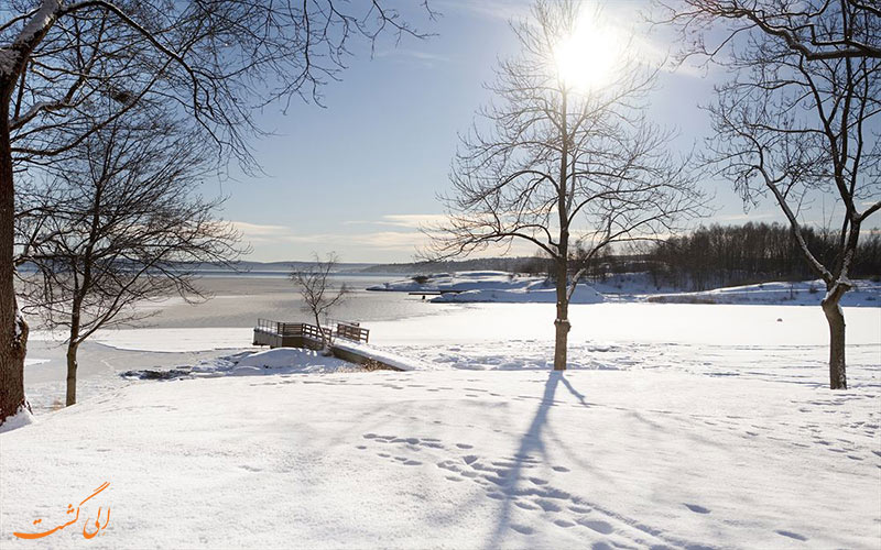 Radisson Blu Park Oslo- eligasht.com اسکله و پارک در زمستان Radisson Blu Park Oslo- eligasht.com اسکله و پارک در زمستان