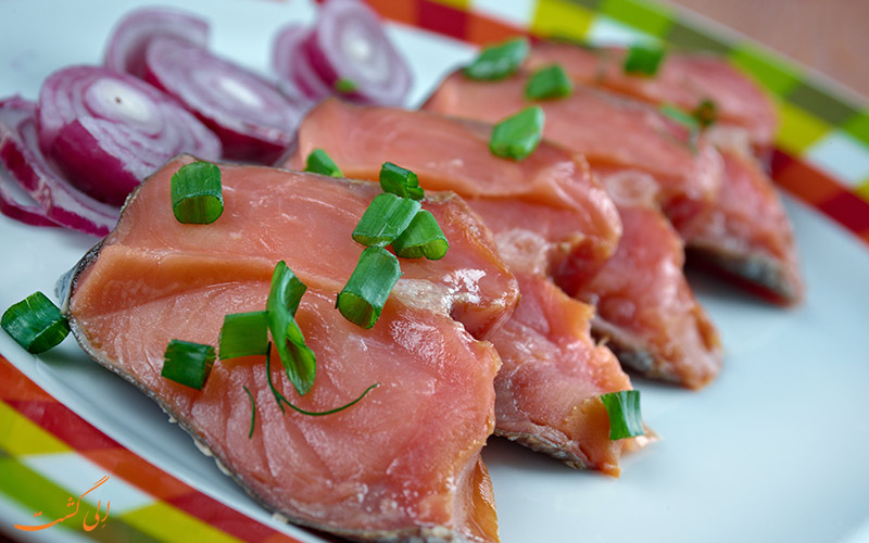 غذای Rakfisk غذای Rakfisk