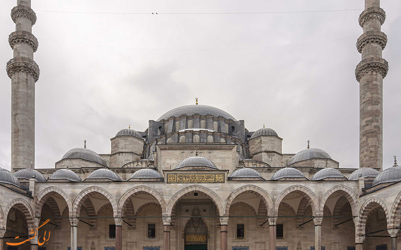 Suleymaniye Mosque four minarets Suleymaniye Mosque four minarets
