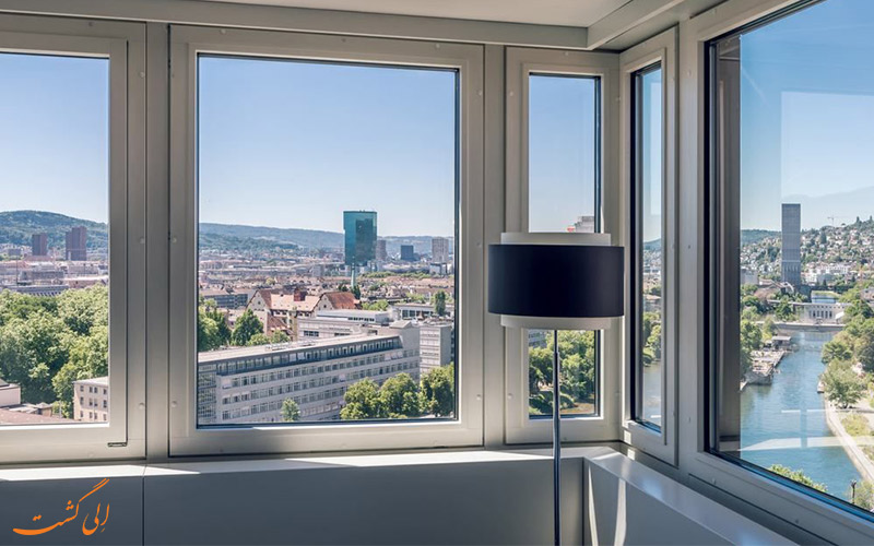 Zurich Marriott Hotel- eligasht.com نمای پنجره Zurich Marriott Hotel- eligasht.com نمای پنجره
