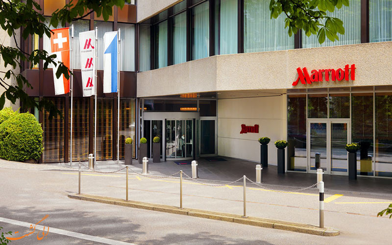 Zurich Marriott Hotel- eligasht.com ورودی هتل Zurich Marriott Hotel- eligasht.com ورودی هتل
