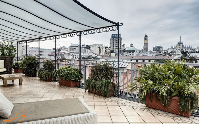 Baglioni Hotel Carlton- eligasht.com تراس هتل Baglioni Hotel Carlton- eligasht.com تراس هتل