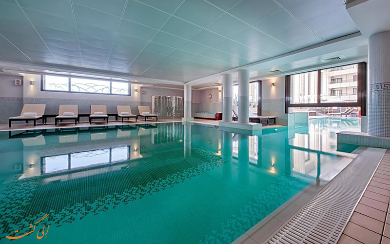 Hyatt Regency Nice Palais de la Mediterranee- استخر سرپوشیده Hyatt Regency Nice Palais de la Mediterranee- استخر سرپوشیده