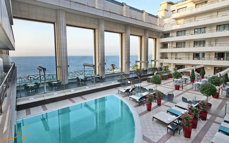 Hyatt Regency Nice Palais de la Mediterranee- تراس هتل Hyatt Regency Nice Palais de la Mediterranee- تراس هتل