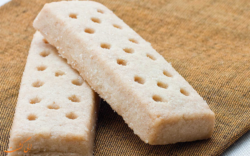 بیسکوییت Shortbread بیسکوییت Shortbread