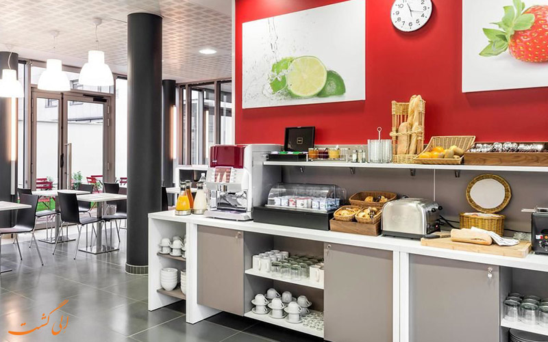 Aparthotel Adagio access Paris Clichy-eligasht.com بوفه رستوران Aparthotel Adagio access Paris Clichy-eligasht.com بوفه رستوران