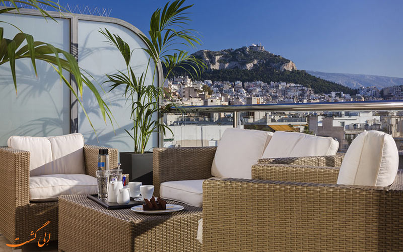Radisson Blu Park Hotel Athens-eligasht.com نمای تراس Radisson Blu Park Hotel Athens-eligasht.com نمای تراس