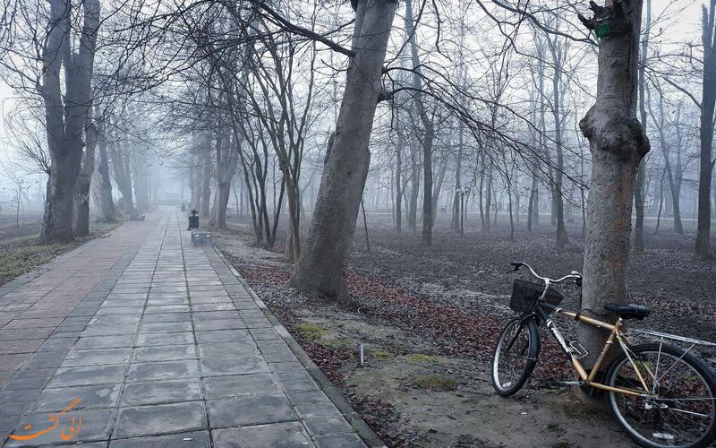باغ زیبای محتشم در شهر رشت باغ زیبای محتشم در شهر رشت