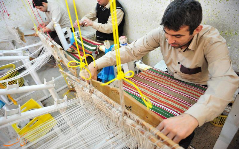 کارگاه جاجیم بافی کارگاه جاجیم بافی