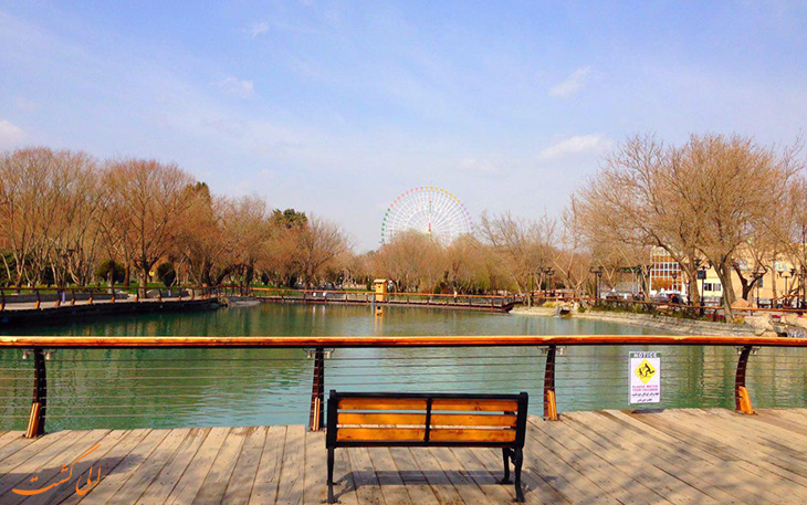 عکس از پارک ملت مشهد