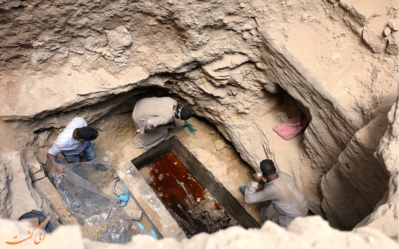 کشف تابوت سیاه مصری