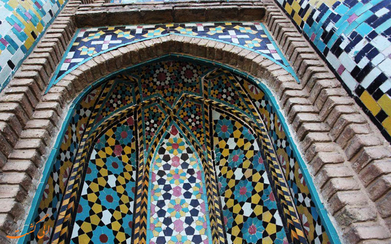 تزئینات دروازه ارگ سمنان تزئینات دروازه ارگ سمنان