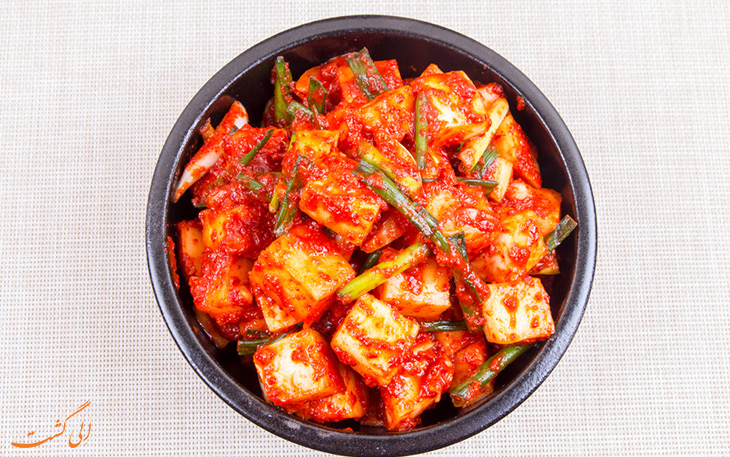 radish-kimchi کیمچی ترب سفید