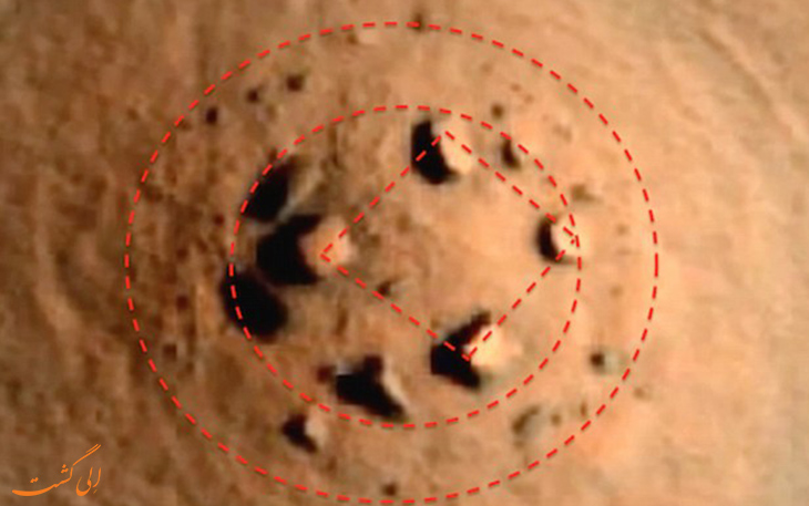 کشف سازه عجیب در مریخ