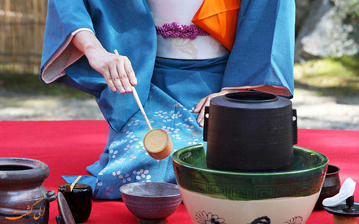 مراسم چای نوشی ژاپن مراسم چای نوشی ژاپن