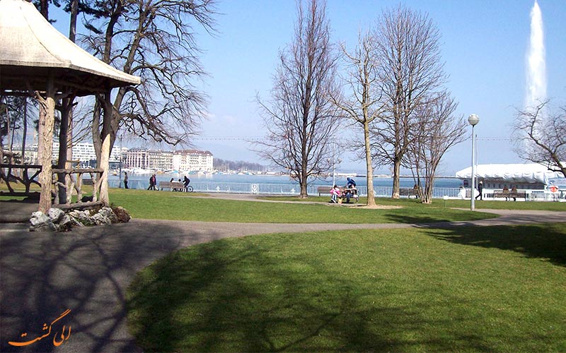 رستوران های درون باغ انگلیسی ژنو رستوران های درون باغ انگلیسی ژنو