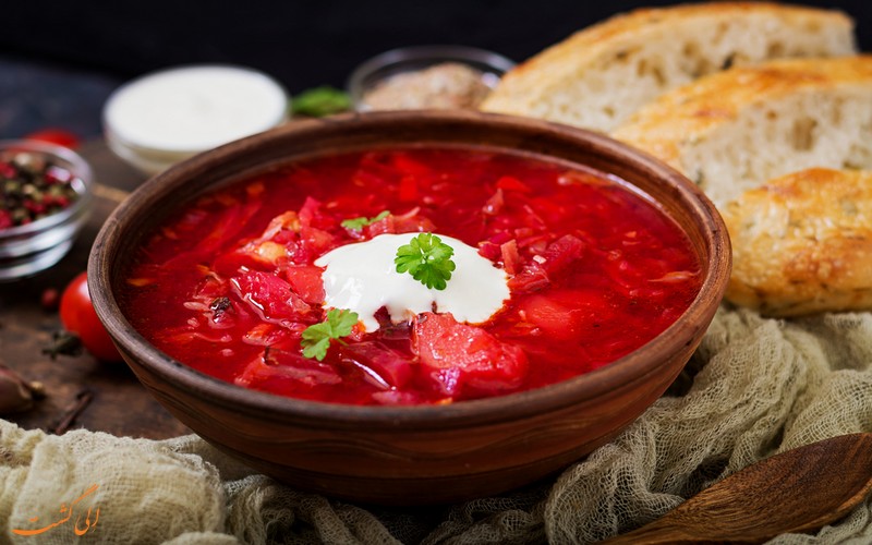 سوپ برش روسی سوپ برش روسی