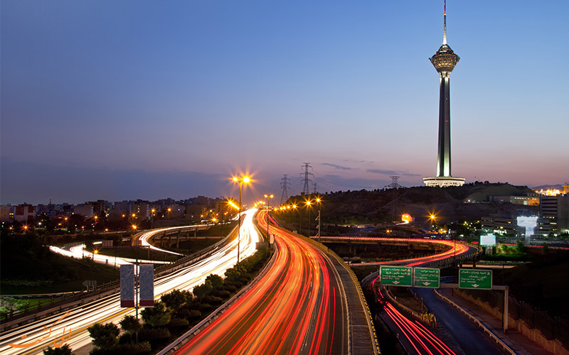 دسترسی به برج میلاد تهران دسترسی به برج میلاد تهران